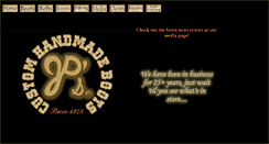 Desktop Screenshot of jpsboots.com